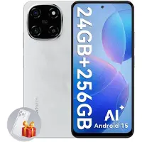 Blackview Color 6 (Double Sim - 6.67"- 256 Go, 8 Go RAM) Blanc