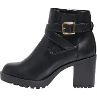 ONLY Stiefeletten ONLBARBARA-20 HEELED CROSS BUCKLE damen