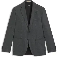BOSS Sakko -50551560 Grau Regular Fit