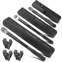Stahlwerk Drehmomentschlüssel Dreierset 1/4", 3/8" & 1/2" bis 210 NM