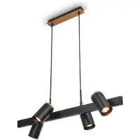 Briloner Pendelleuchte Hängelampe Esszimmer 4-flammig Schwenkbar Wohnzimmer Spots