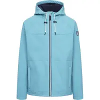 Derbe Regenjacke in Hellblau - XL