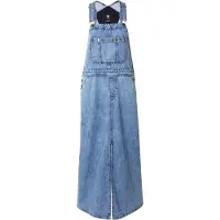 G-Star Skater Maxi Dungaree Kleid - Mittelblau - Damen - M
