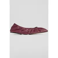 Lk bennett Fl Tayla Folded Ballerina Bordeaux Größe: 38 | Ballerinas Outlet | Damen