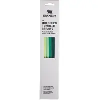 Stanley Zubehör The Quencher Trinkhalme für 0,89L Trinkbecher Green (4er Set)