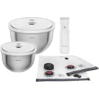 Zwilling Fresh&save St.steel Bowl Vacuum Starter Set 9-pc Werkzeugsatz