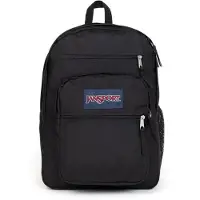 JanSport Herren Großer Studentenrucksack, Schwarz One Size