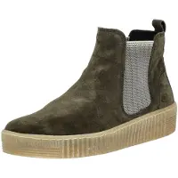 Gabor 3.731.39_7, Chelsea Boots, Boots in Grün für Damen, Größe 37,5
