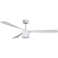 Beacon Weißer Deckenventilator mit Lampe Peregrine Ø 142cm