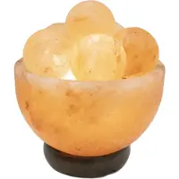 Globo Salzkristall Lampe Tischlampe Salzkristalllampe Salzsteinlampe Salzlampe 28309