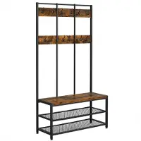 Songmics Industriestil Garderobe & Schuhbank B34HSR86BX