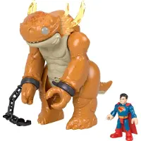 Fisher Price Imaginext Superman Monster Spielzeug mit Lichtern, Soundeffekten und Actionfigur, 3 Jahr(e), Mehrfarbig, Kunststoff