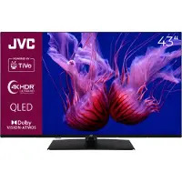 JVC LT-43VUQ3455 QLED Fernseher 43 Zoll Smart TV TiVo 4K UHD, HDR Dolby Vision, 6 Monate HD+ (2026)