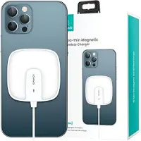 Usams Charge. Induktiv Us-Cd159 Magnetisch W1 15W Extra-Dünn Iphone 12 Serie Weiß/Weiß Cd159Dz02