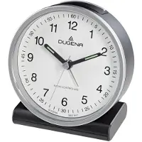 Dugena 4460943 Funkwecker Silber / Weiß