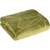 Eurofirany DECKE/LILI/4 150X200 OLIVE+GOLD