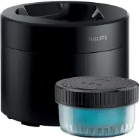 Philips Accessories QCP10/01 Reinigungsstation, Reinigungsstation, Schwarz, , S5880/10, S5880/20, S5880/50, S5881/10, S5882/50, S5882/66, S5883/ 10, S5884/35, S5884/38,...