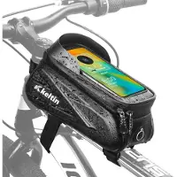 Keltin Fahrradtasche Wasserdicht Klettverschluss Gepäckträger Mit Telefonhalter Gross