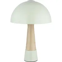 Nowa Einzigartige Tischlampe Paulin Ø 25 cm grün