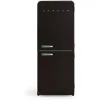 Create FRIDGE RETRO COMBI 401L - Retro-Stil Kombikühlschrank