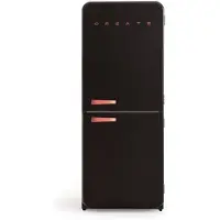 Create FRIDGE RETRO COMBI 401L - Retro-Stil Kombikühlschrank
