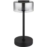 Globo Lighting Tischleuchte Metall schwarz matt, LED