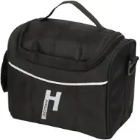 Haberland Lenkertasche 5l Siebensachen schwarz - praktische Lenkertasche mit ....