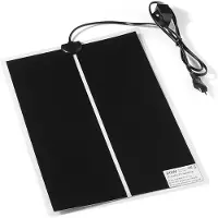 Quality Heating Wärmematte - Schwarz - 15W, 28x15cm