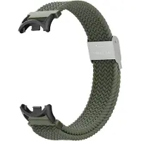 INF Gewebtes Nylon-Uhrenarmband für Xiaomi Mi Band 8/9 Green