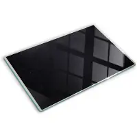 Tulup Herdabdeckplatte 80x52 cm Glas-Servierbrett Küchenutensilien Schutzplatte Spritzschutz Abdeckung Anschlagtafel