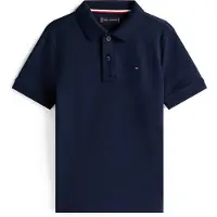 Tommy Hilfiger Jungen Pullover & Cardigans Interlock Rwb Polo Ss - Donkerblauw - Größe 98