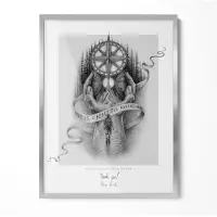 Tulup Bilderrahmen Bilderrahmen für die Wand 60x80 cm Silber Bilderrahmen Foto Rahmen Posterrahmen