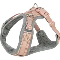 Trixie Premium FlexMesh Geschirr - blush - 58–80 cm/20 mm