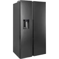 Samsung RS70F66KBF, Freistehend, Amerikanische Tür, Schwarz, 2 Tür(en), Premium Black Steel, Innen