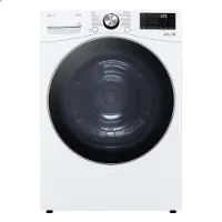 LG RT18VT, Freistehend, Frontlader, Wärmepumpe, Weiß, Tasten, Drehregler, Berührung, Links