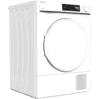 Sharp KD-NHA8S7PW21-DE Wärmepumpentrockner 8kg 15Programme SoftTouch-Bedienung