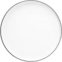 Asa selection Brotteller Oco Ligne Noire Weiß 14,5 cm
