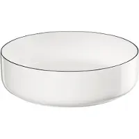 Asa selection Schale Oco Ligne Noire Weiß 11,5 cm