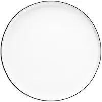 Asa selection Dessertteller Oco Ligne Noire Weiß 21 cm