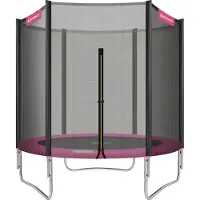 Songmics Rundes Gartentrampolin Ø 183 cm mit Sicherheitsnetz STR061P01