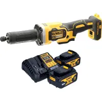 DeWalt DCG 426 M2 Akku Geradschleifer 18 V Brushless + 2x Akku 4,0 Ah + Ladegerät