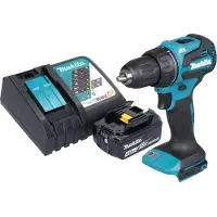 Makita DDF 490 RM1 Akku Bohrschrauber 18 V 65 Nm 1/2" Brushless + 1x Akku 4,0 Ah + Ladegerät