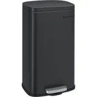 Songmics Mülleimer mit Softclose und Fusspedal, 30 Liter