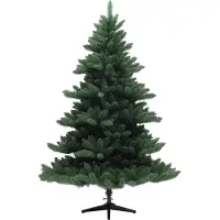 HOMCOM Künstlicher Weihnachtsbaum, 180 cm Christbaum mit 880 Spitzen