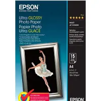 Epson S041927 Ultra Glossy Photo Paper A4 (15 vel) - Fotopapier