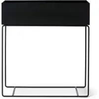 Ferm Living Plant Pflanzenkübel/Blumenkasten Black - , Plant Box, Schwarz, Metall