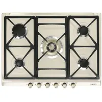 Smeg Gaskochfeld Cortina Sr775po 70-75 Cm