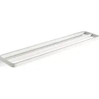 Zone Denmark Doppel-Handtuchhalter Rim weiß, 70x2.5x12.5 cm