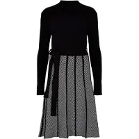 Apricot Minikleid "Minikleid" 2 tlg. mit Rock mit Chevron Muster