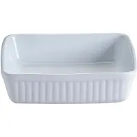 Mason Cash 2001.549 Collection Fine Stoneware Square Roasting Baking and Serving Dish, Ceramic, Whit